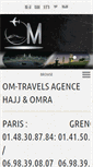 Mobile Screenshot of om-travels.com